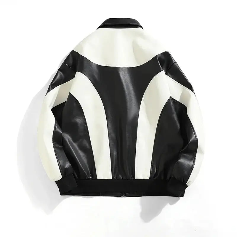 Jaqueta de Couro "Estiluro" Racer