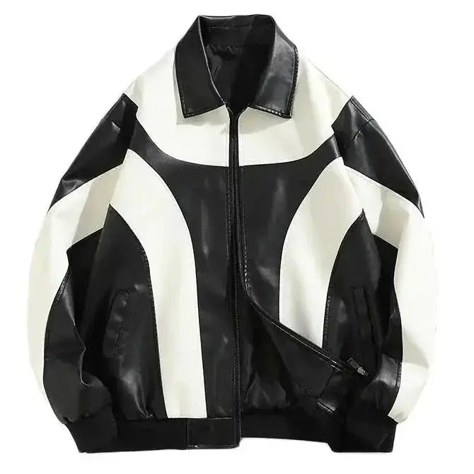Jaqueta de Couro "Estiluro" Racer
