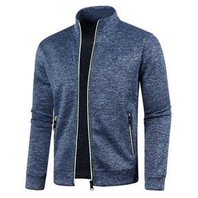 Spring Men's Turn-down Collar Sweatshirt Zipper Stand Collar Pullovers Man Sweatshirts Man Zippers Sweater Coats 